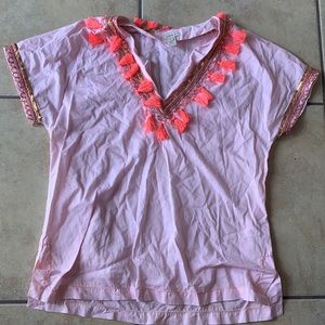 Boho J crew top